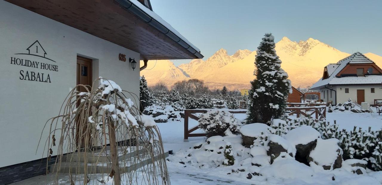 Holiday House Sabala 1 Стара-Лесна Экстерьер фото